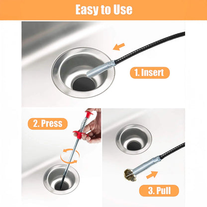 DrainClaw™ Flexibele Afvoerreiniger